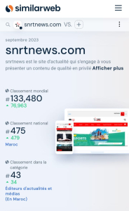 Snrt news